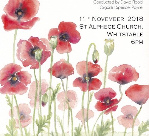 poppies & free concert info 11/11 6pm