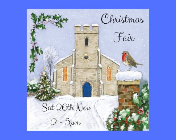 Snow image of St Alphege Church