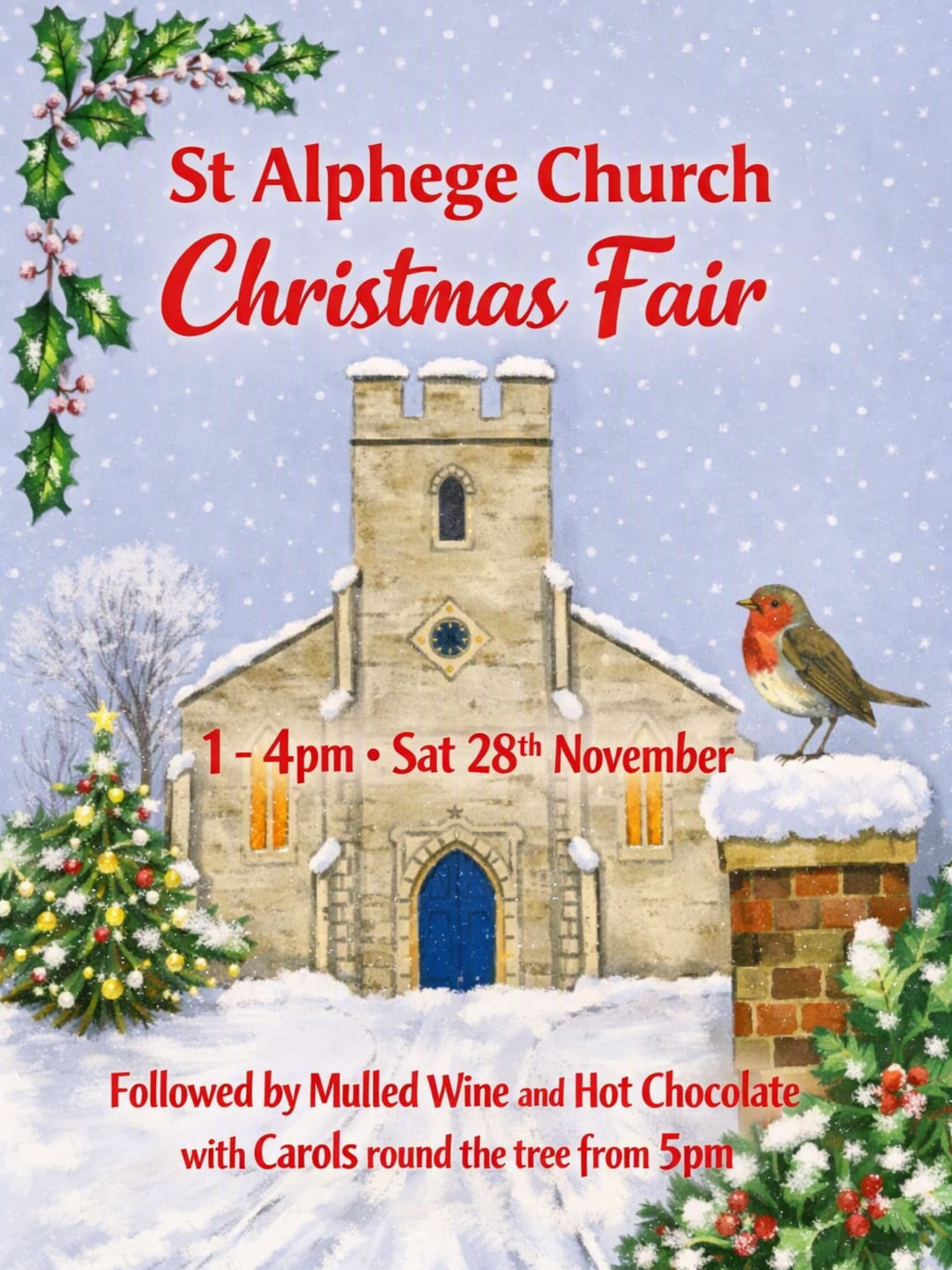 Christmas Services Sunday 29 November, 6pm Advent Carol Service at St John's Church, Swalecliffe Sunday 13 December, 4pm Trees of Love Service in partnership with Pilgrims Hospice, a gentle service for anyone who would find it helpful. Sunday 20 December, 9.30am Traditional Christingle Service. Christingle oranges distributed to all ages. Sunday 20 December, 5pm Candlelit Carol Service followed by mulled wine and mince pies. Christmas Eve 24 December 4pm Crib Service 11.30pm Midnight Mass Christmas Day 25 December 10am Holy Communion New Year's Eve 31 December 2 - 4pm Church open for private prayer